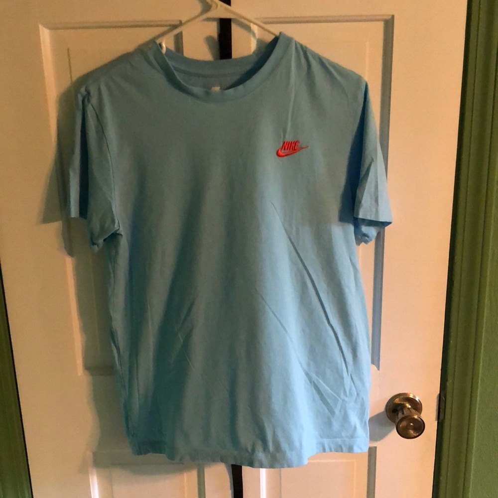 Nike blue t shirt